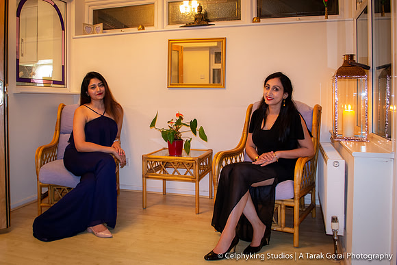 Women in flowing dress.. :)