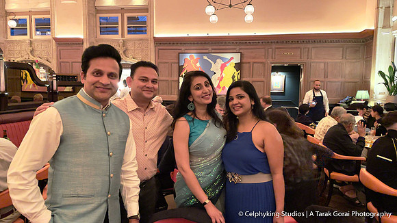 Sneha-Rishi London Dinner-May 15, 2022-18